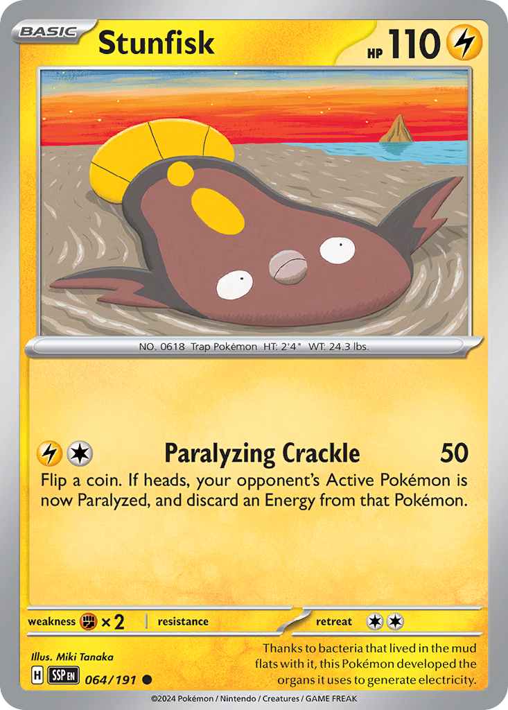 Stunfisk - Surging Sparks - 064