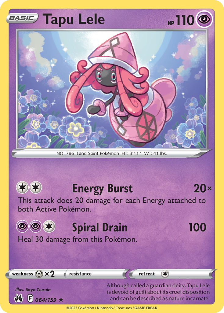 Tapu Lele - Crown Zenith - 064