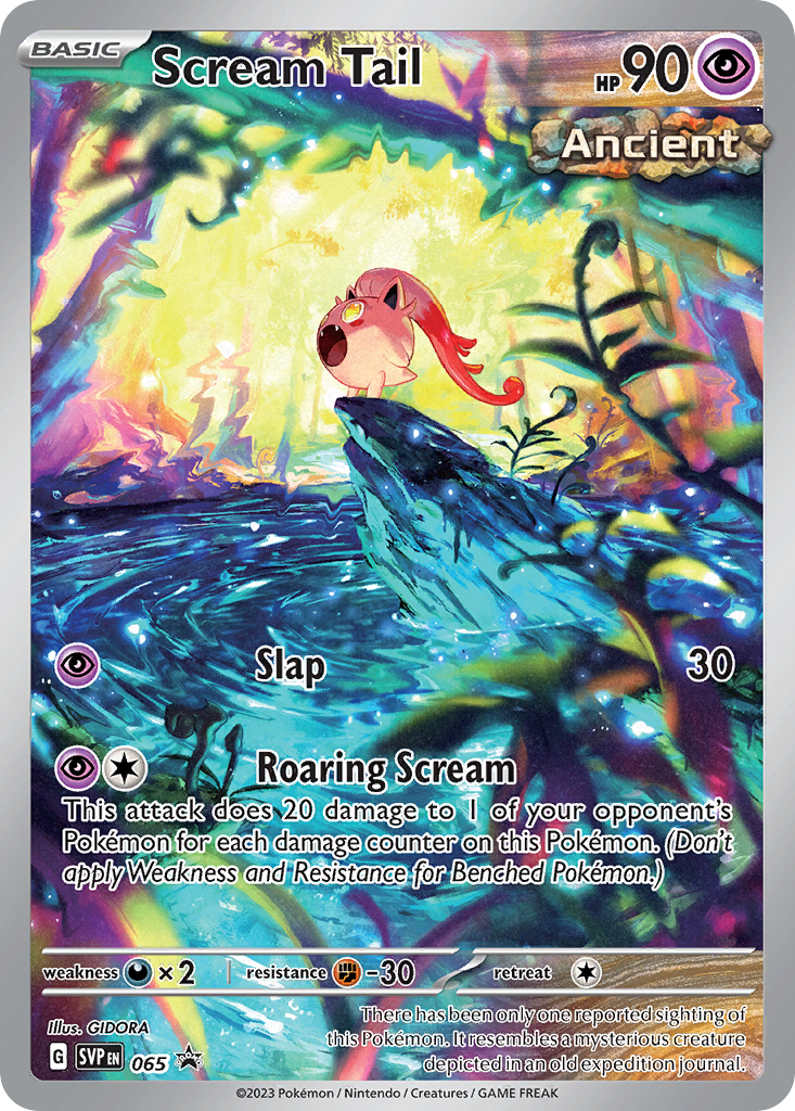 Scream Tail - Scarlet & Violet Black Star Promos - 065