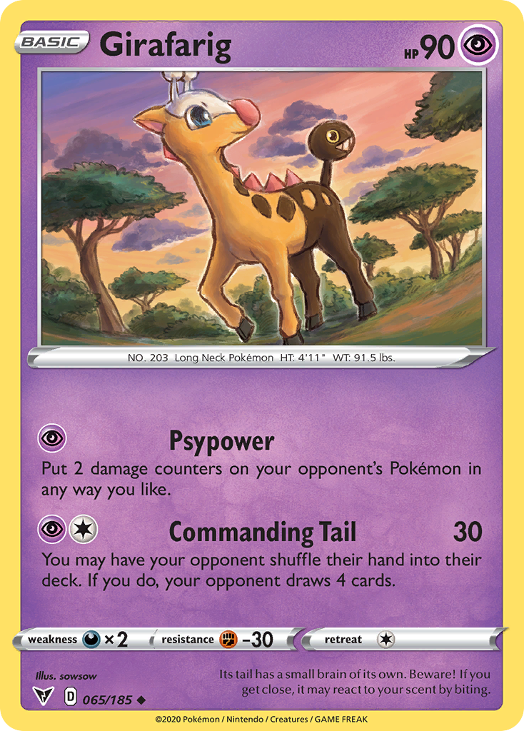 Girafarig - Vivid Voltage - 065