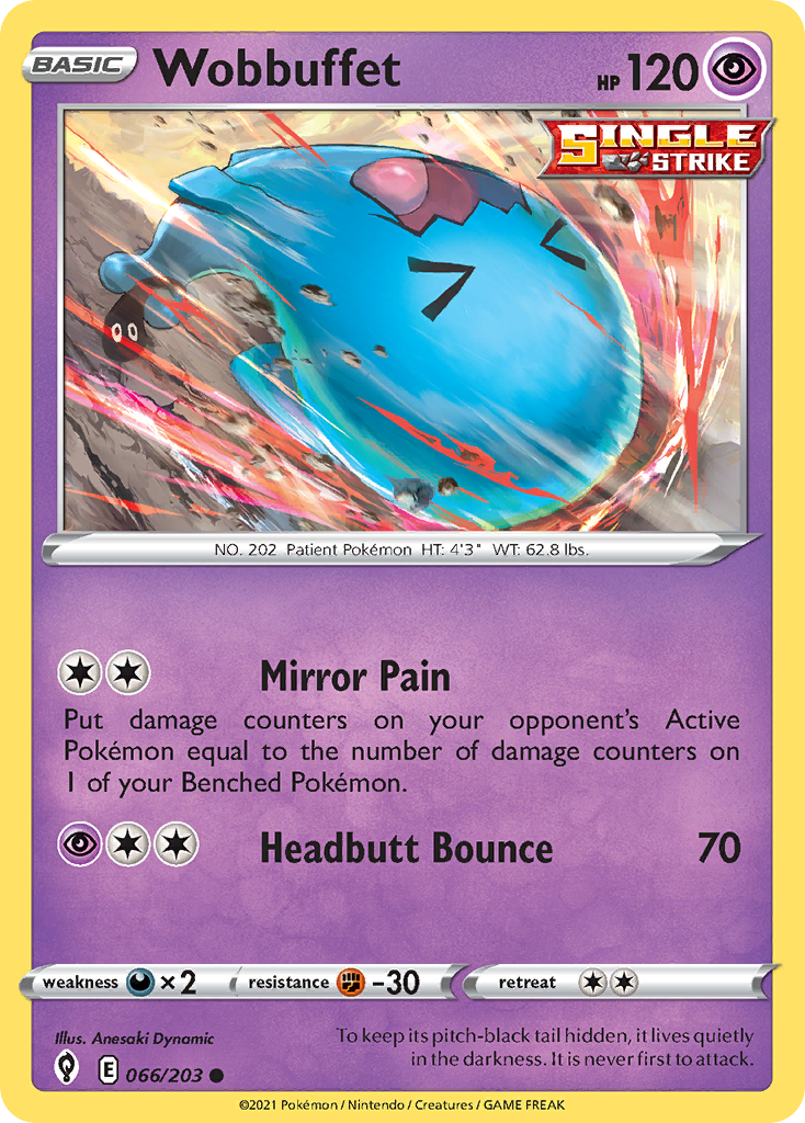 Wobbuffet - Evolving Skies - 066