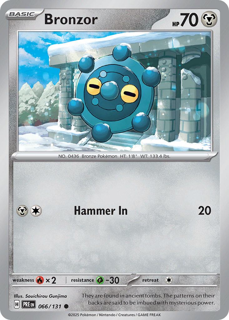 Bronzor - Prismatic Evolutions - 066