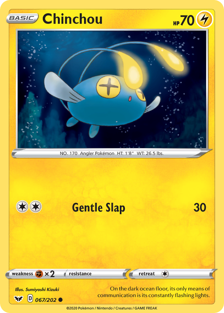 Chinchou - Sword & Shield - 067