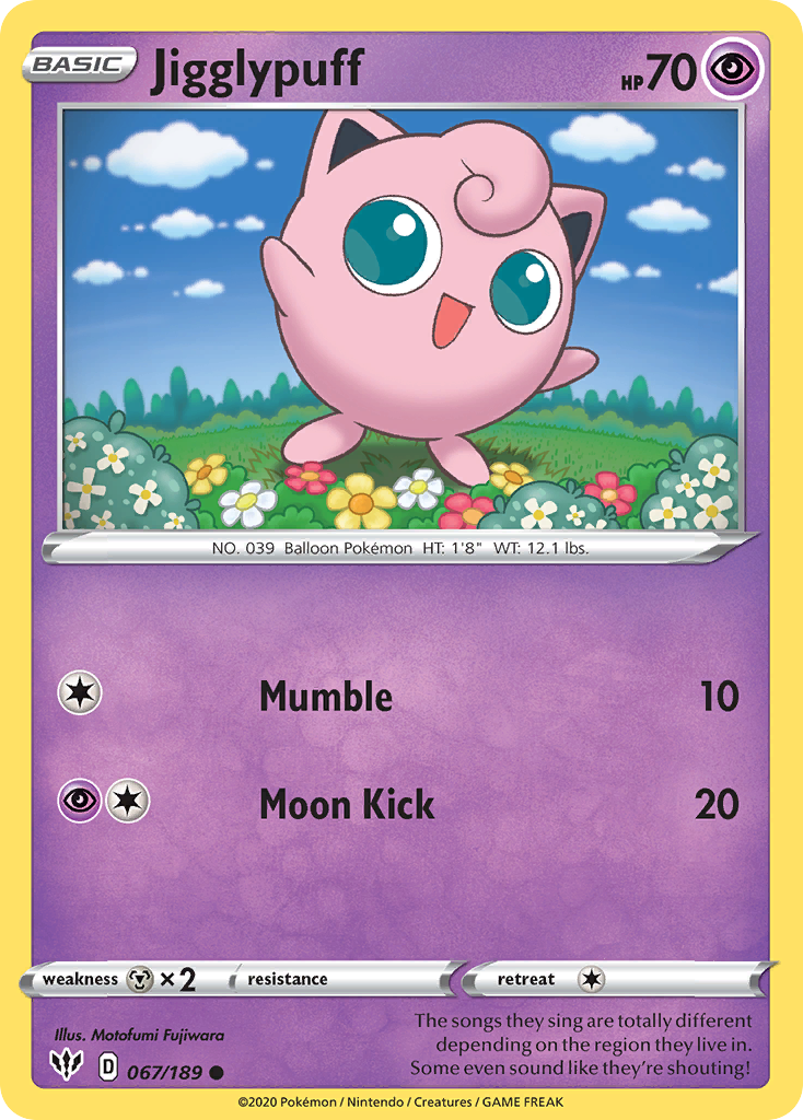Jigglypuff - Darkness Ablaze - 067