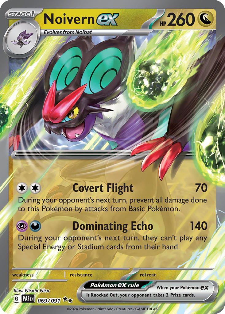 Noivern ex - Paldean Fates - 069