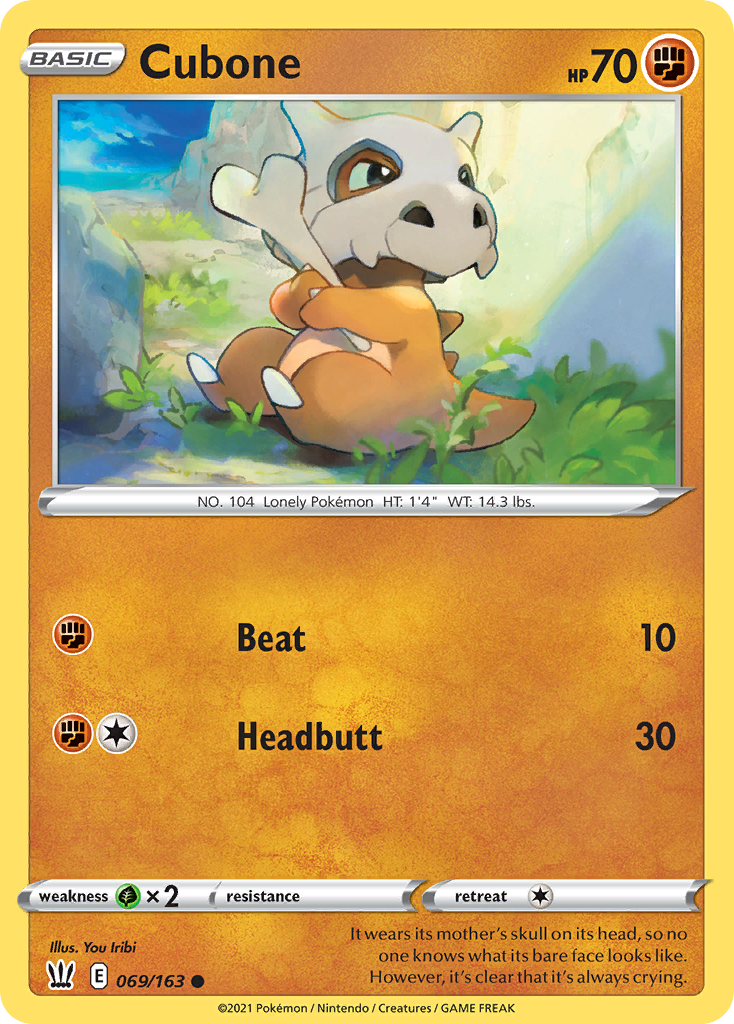 Cubone - Battle Styles - 069