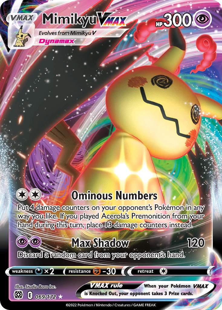 Mimikyu VMAX - Brilliant Stars - 069