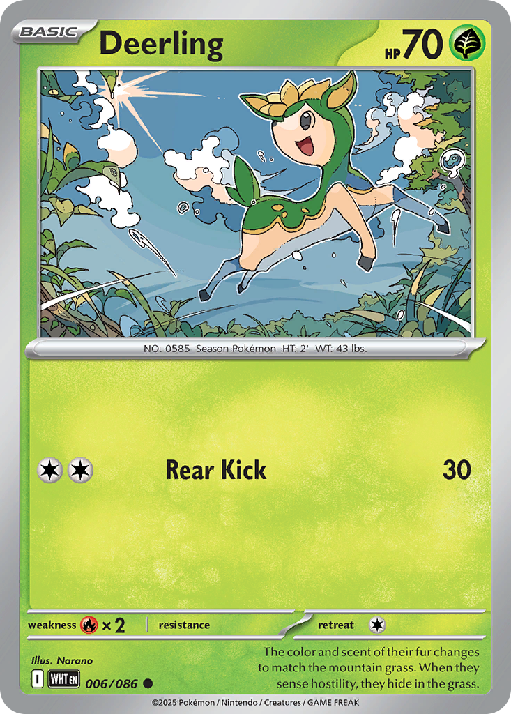 Deerling - White Flare - 006