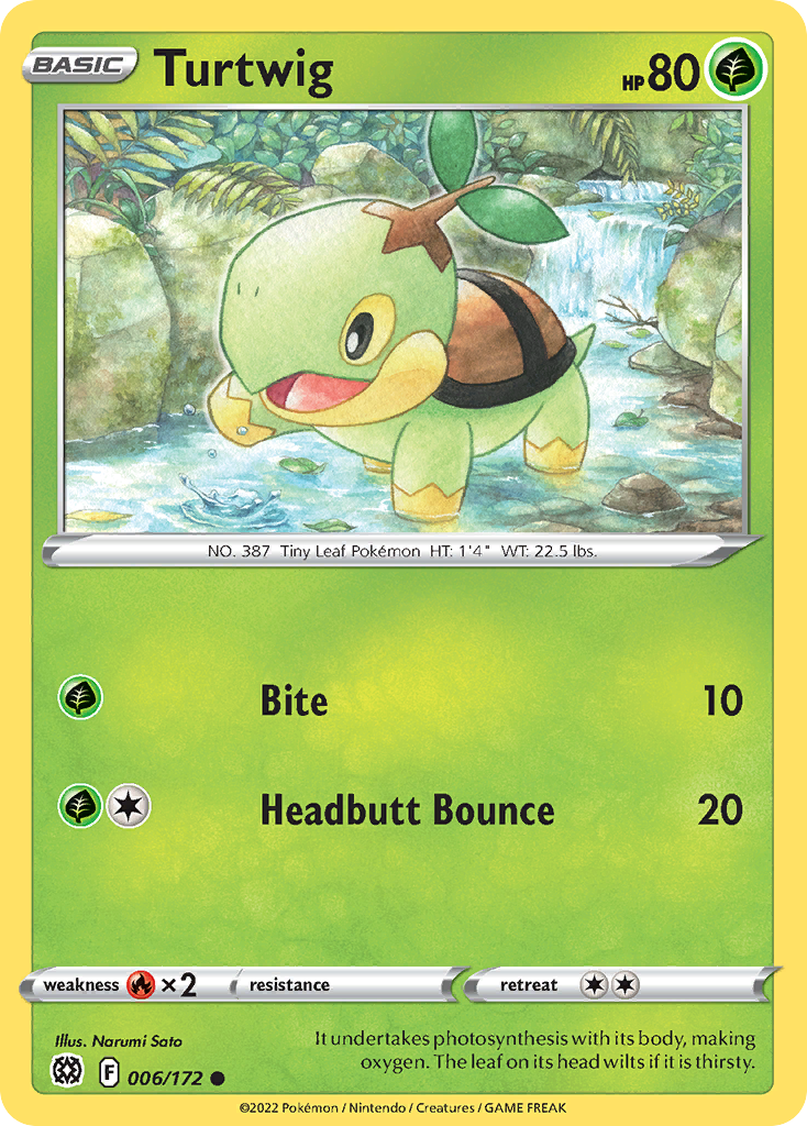 Turtwig - Brilliant Stars - 006