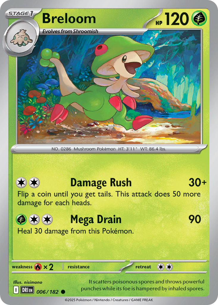 Breloom - Destined Rivals - 006