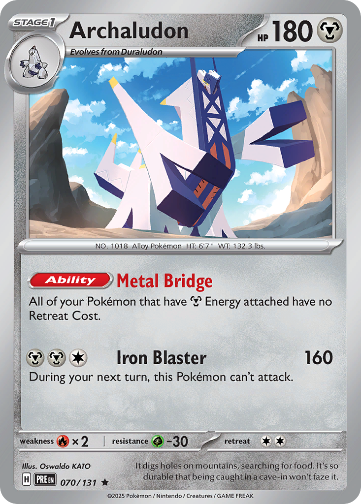 Archaludon - Prismatic Evolutions - 070