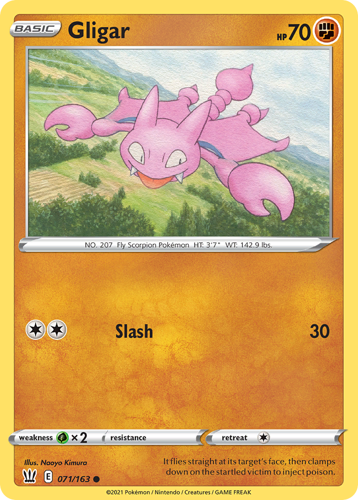 Gligar - Battle Styles - 071