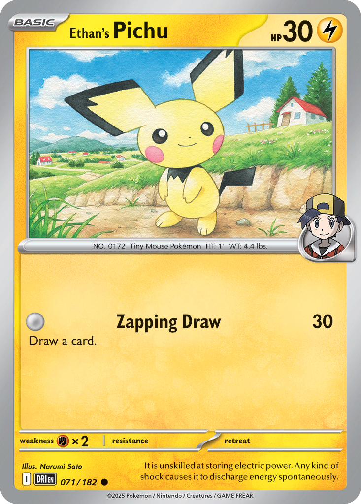 Ethan's Pichu - Destined Rivals - 071