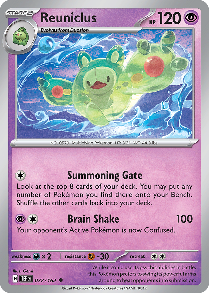 Reuniclus - Temporal Forces - 072