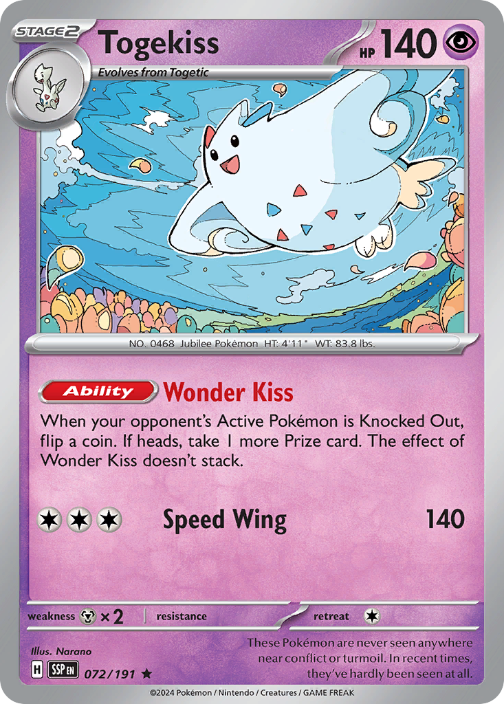 Togekiss - Surging Sparks - 072
