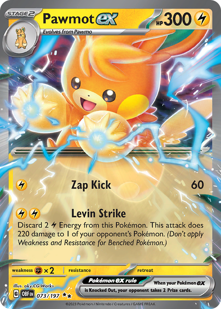 Pawmot ex - Obsidian Flames - 073