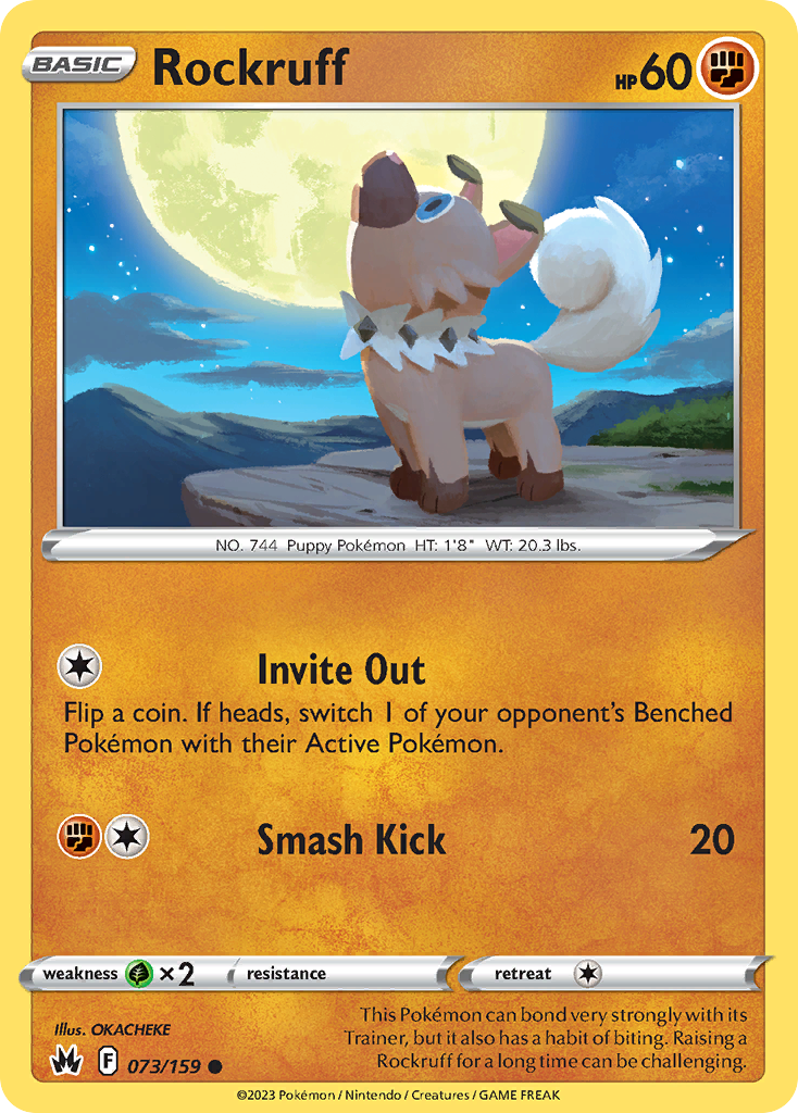 Rockruff - Crown Zenith - 073