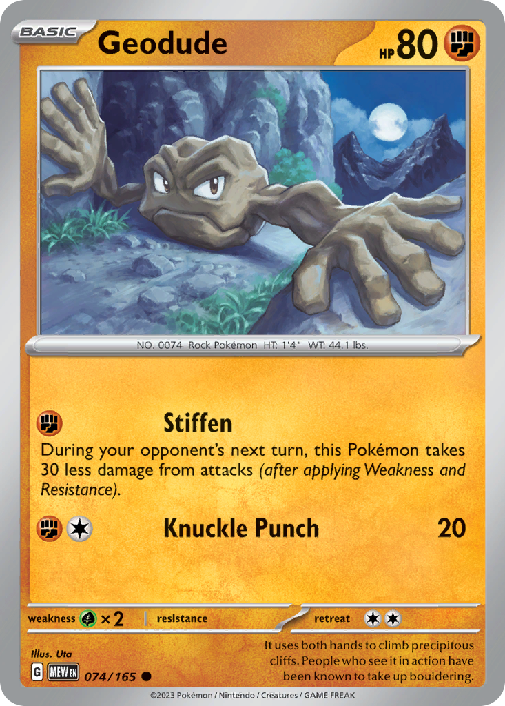 Geodude - 151 - 074