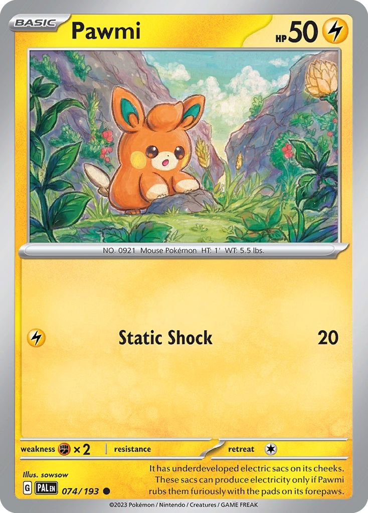 Pawmi - Paldea Evolved - 074