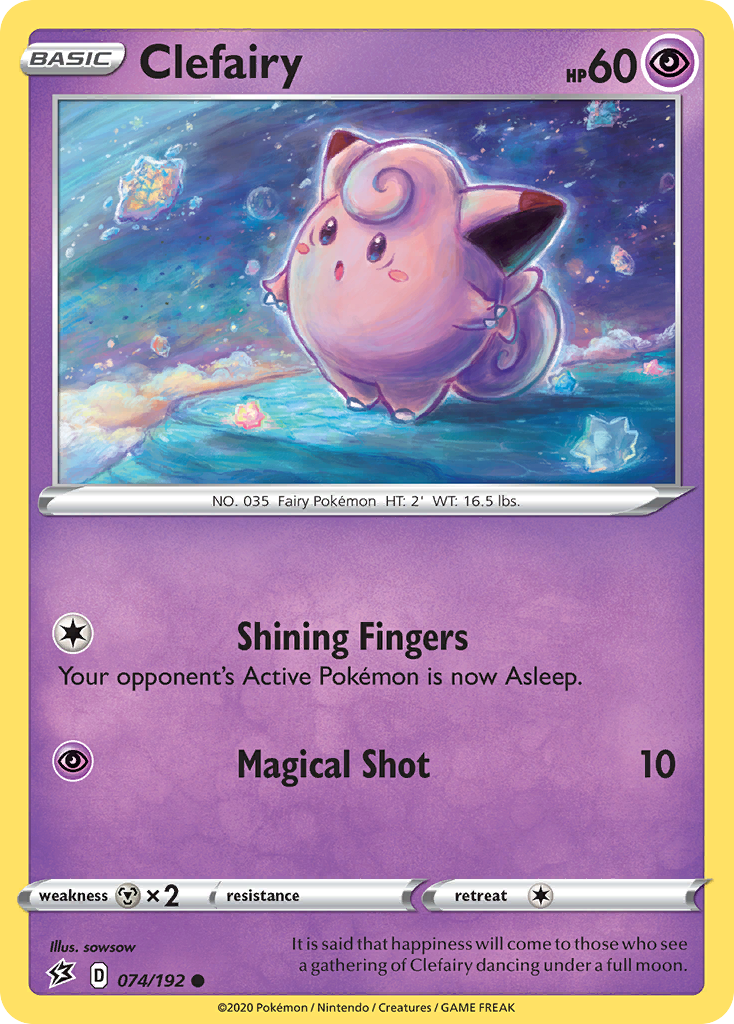 Clefairy - Rebel Clash - 074