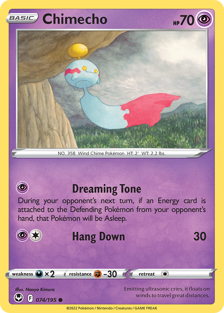 Chimecho - Silver Tempest - 074