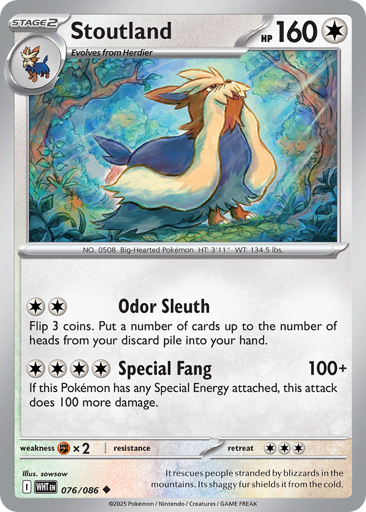 Stoutland - White Flare - 076