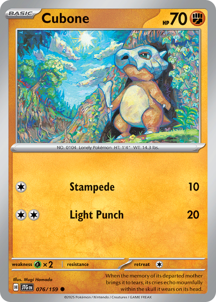 Cubone - Journey Together - 076