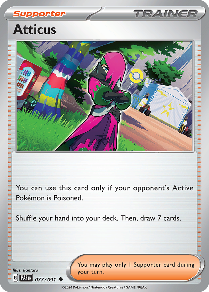 Atticus - Paldean Fates - 077
