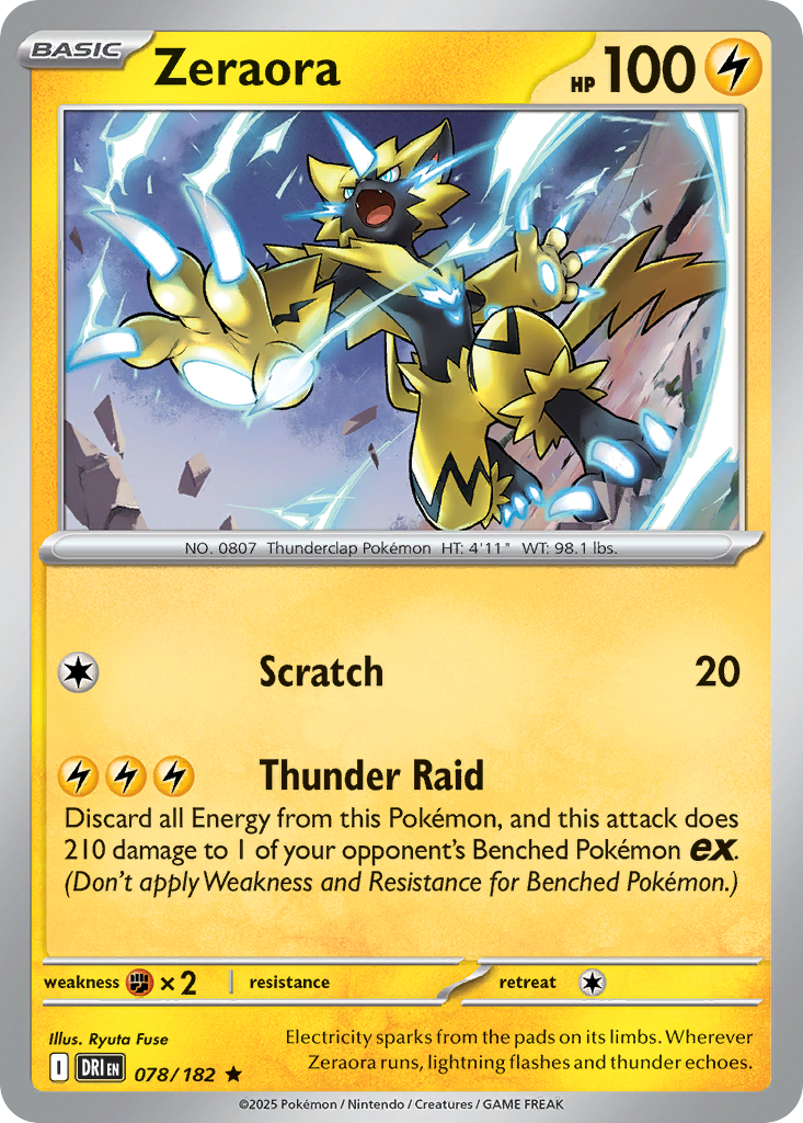 Zeraora - Destined Rivals - 078
