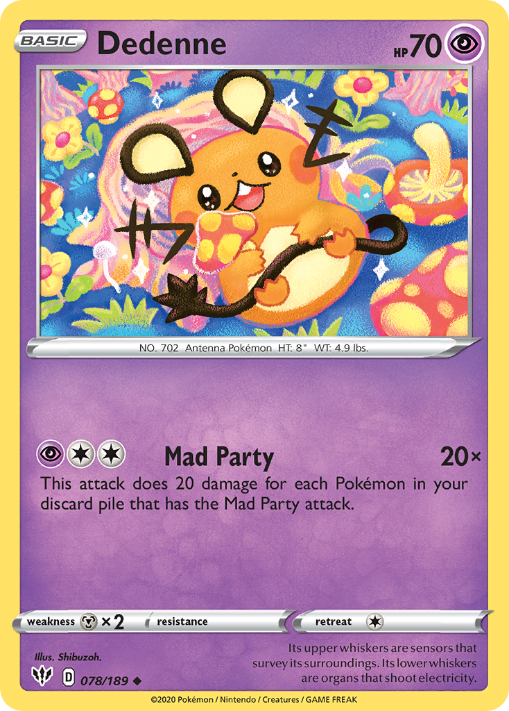 Dedenne - Darkness Ablaze - 078