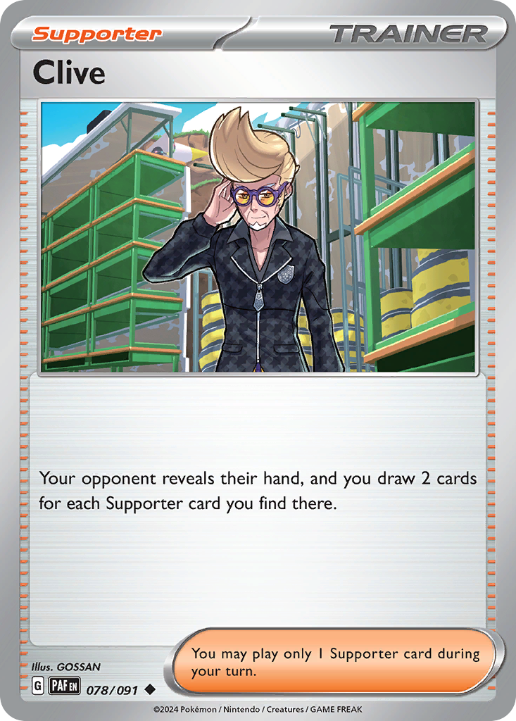 Clive - Paldean Fates - 078