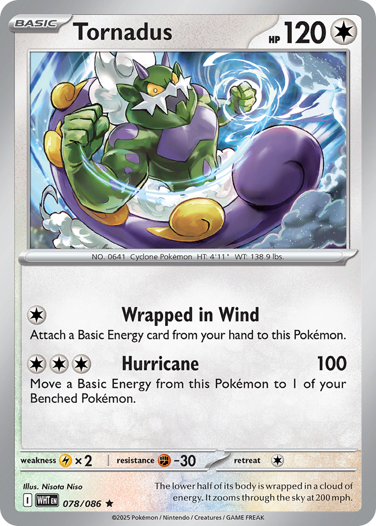 Tornadus - White Flare - 078