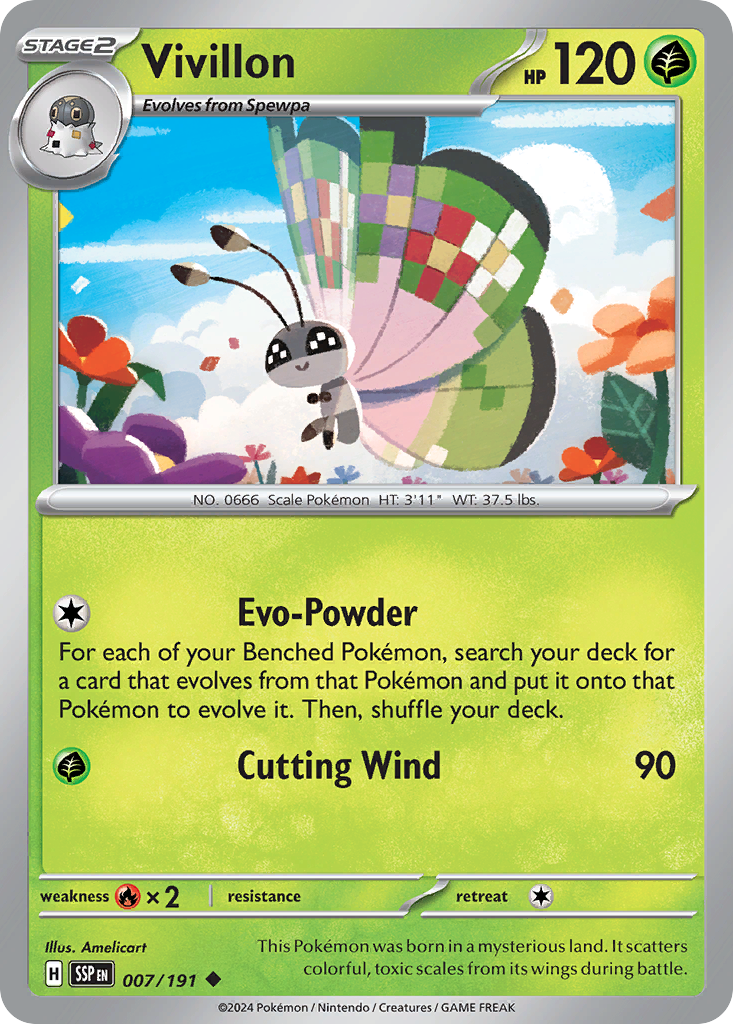 Vivillon - Surging Sparks - 007