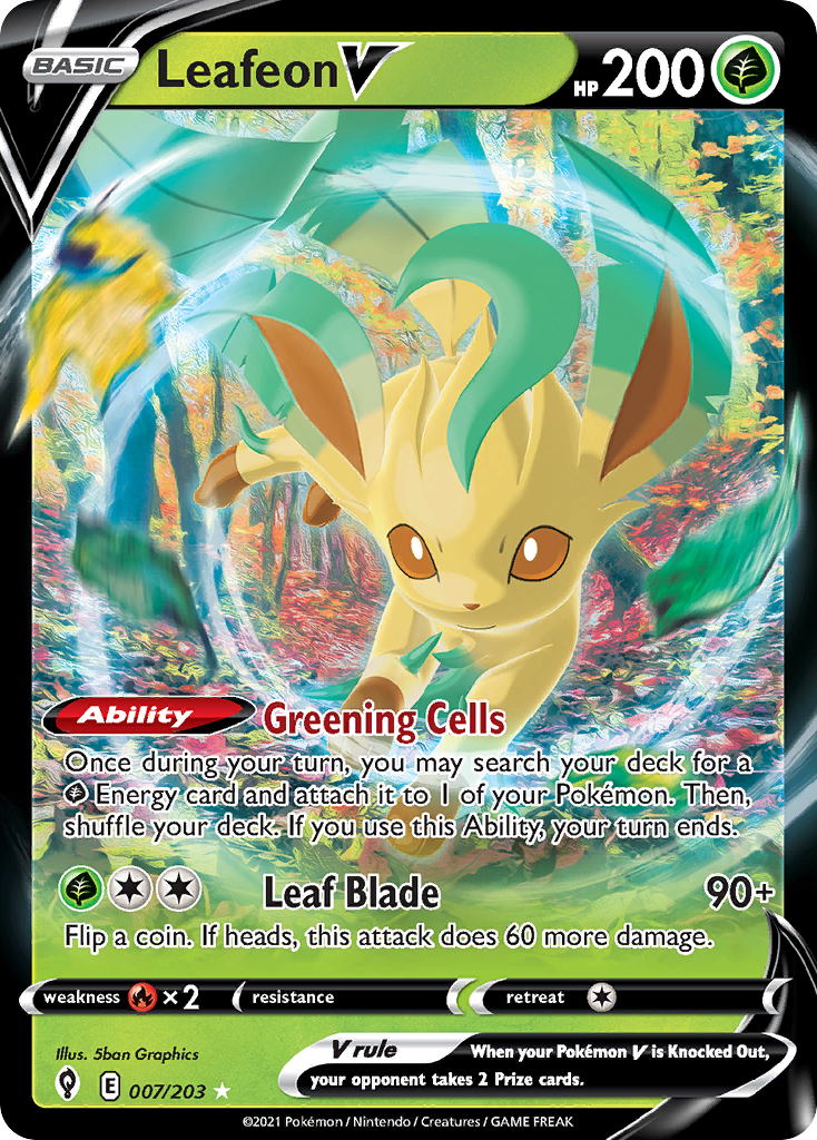 Leafeon V - Evolving Skies - 007