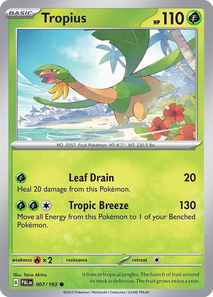 Tropius - Paldea Evolved - 007