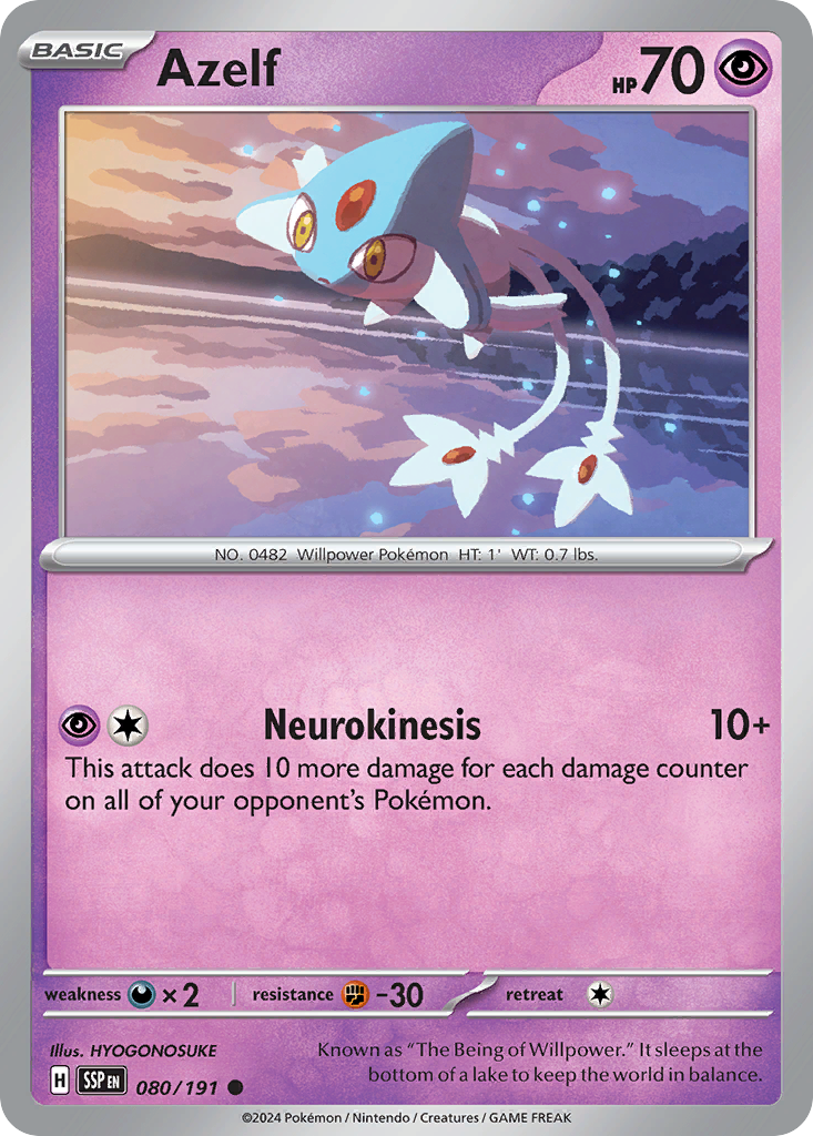 Azelf - Surging Sparks - 080