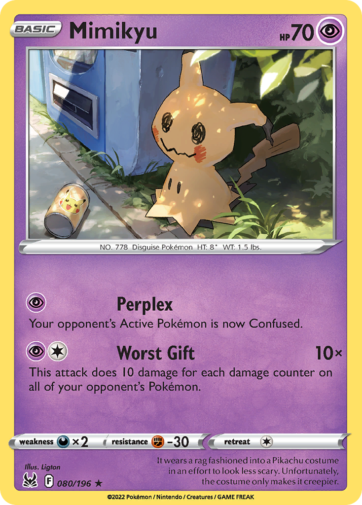 Mimikyu - Lost Origin - 080