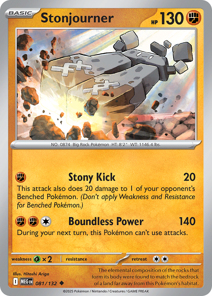 Stonjourner - Mega Evolution - 081