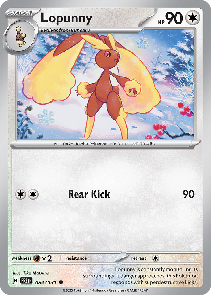 Lopunny - Prismatic Evolutions - 084