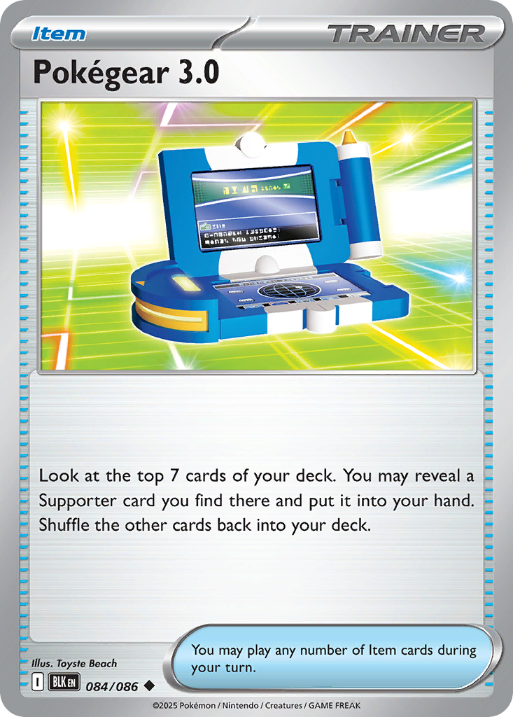 Pokégear 3.0 - Black Bolt - 084