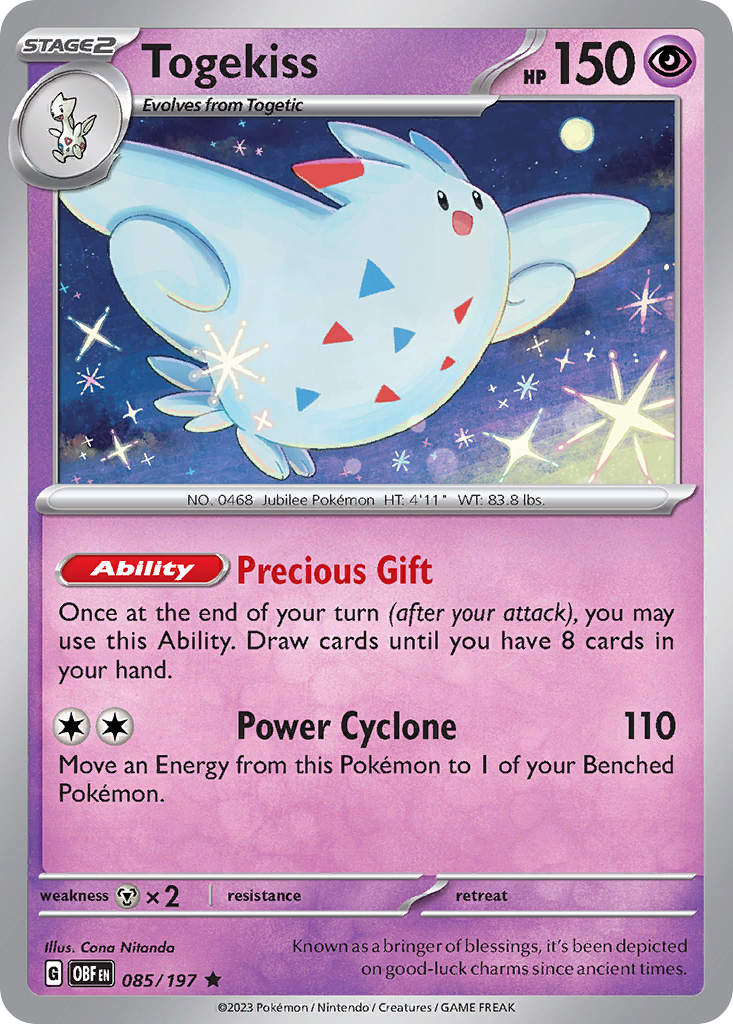 Togekiss - Obsidian Flames - 085