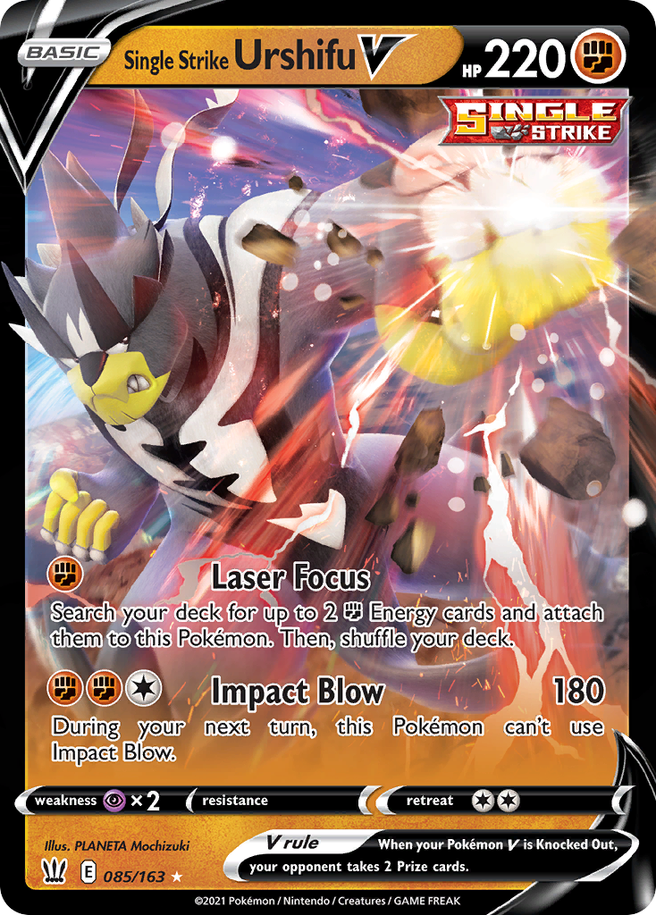 Single Strike Urshifu V - Battle Styles - 085