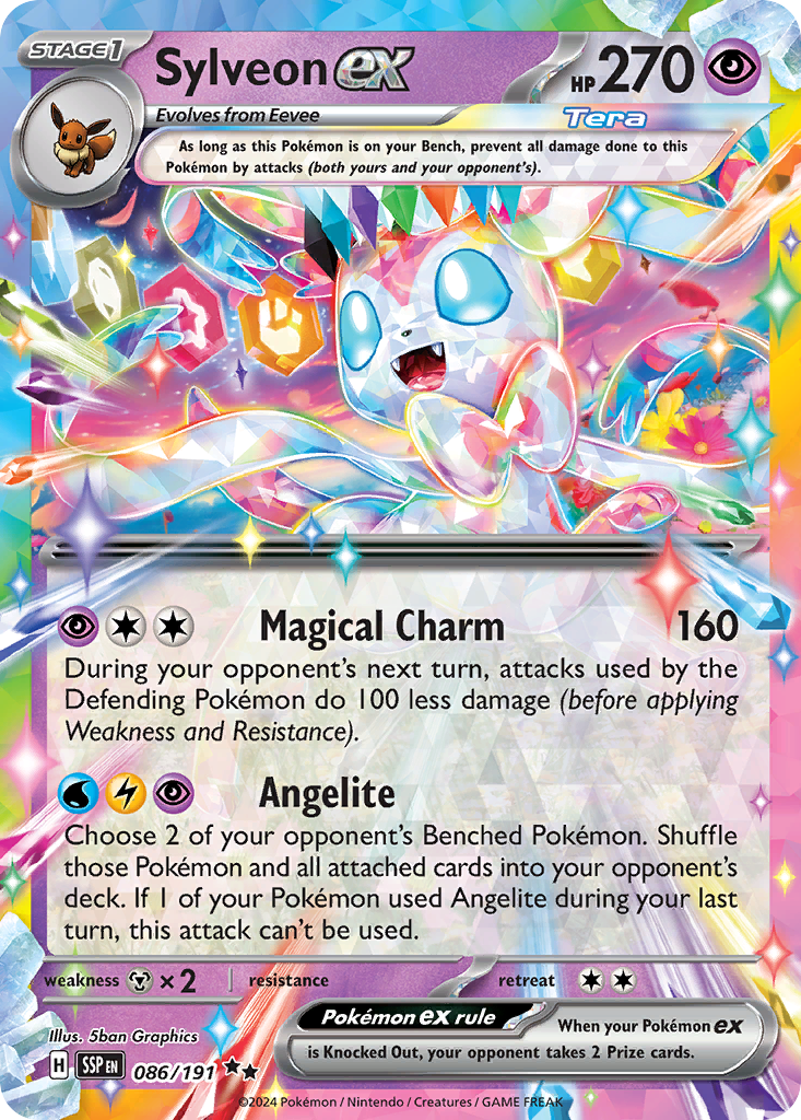 Sylveon ex - Surging Sparks - 086