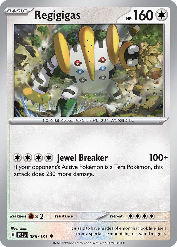 Regigigas - Prismatic Evolutions - 086