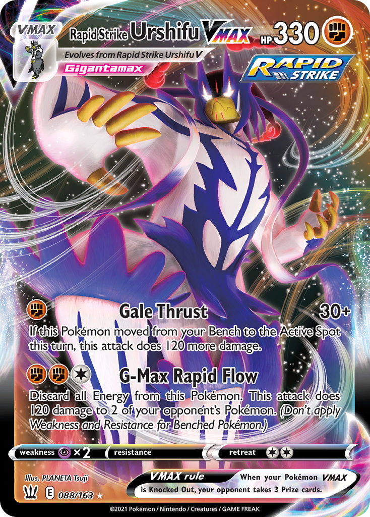 Rapid Strike Urshifu VMAX - Battle Styles - 088