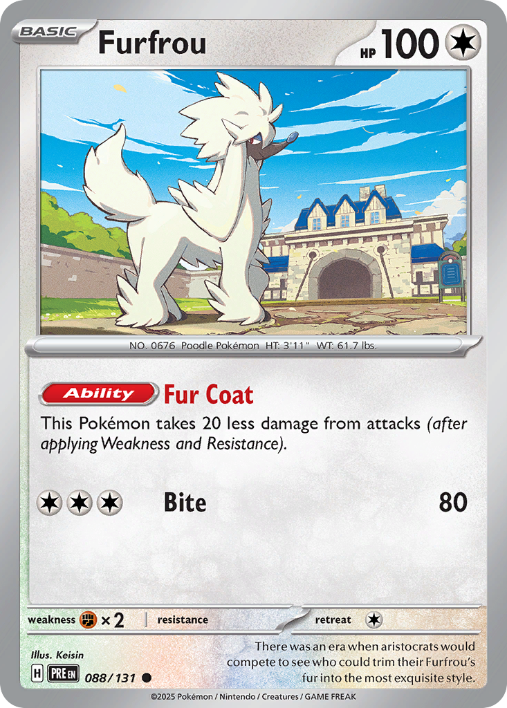 Furfrou - Prismatic Evolutions - 088