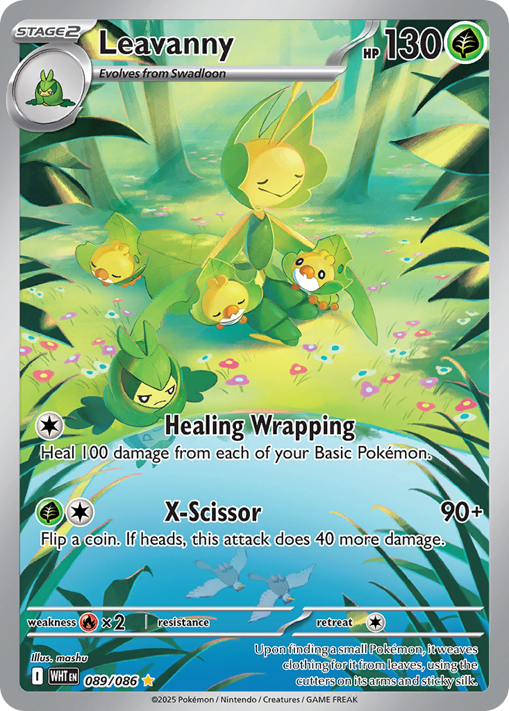 Leavanny - White Flare - 089