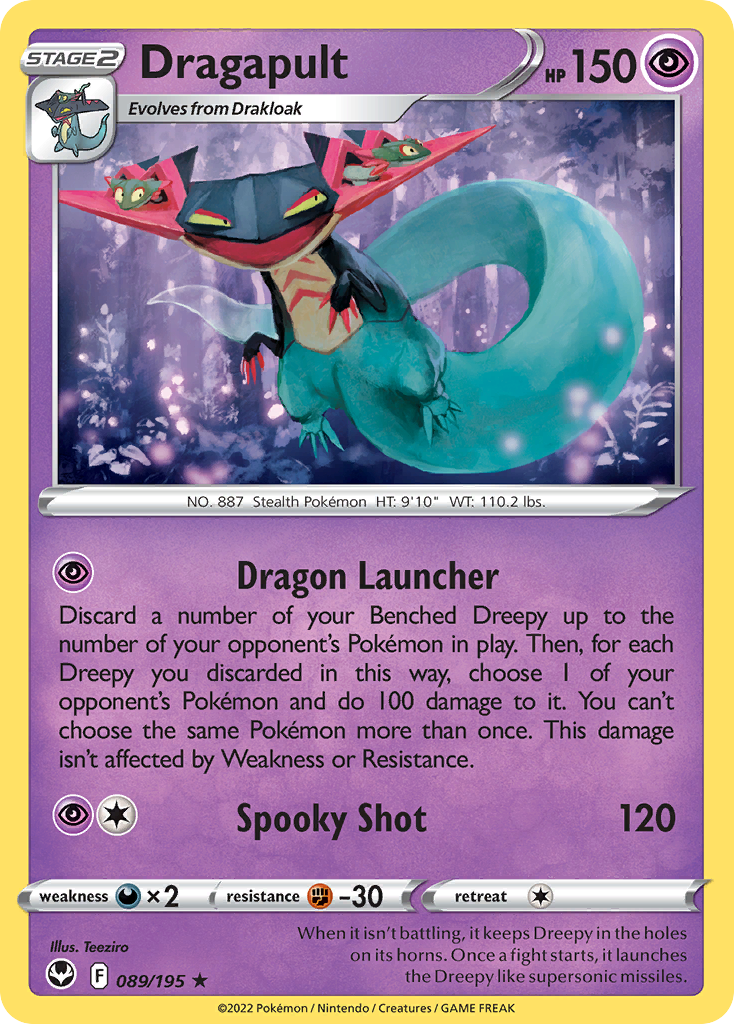Dragapult - Silver Tempest - 089