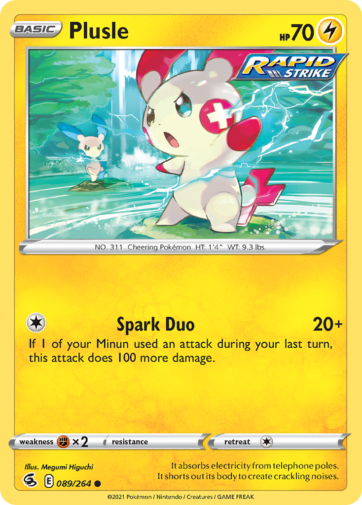 Plusle - Fusion Strike - 089