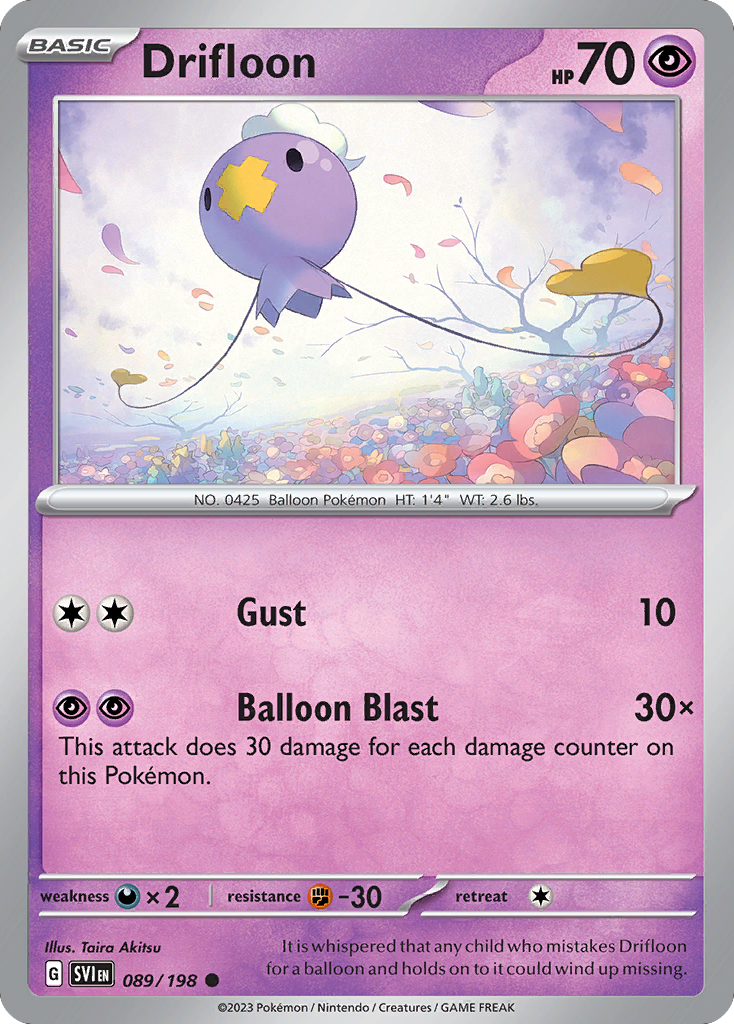 Drifloon - Scarlet & Violet - 089